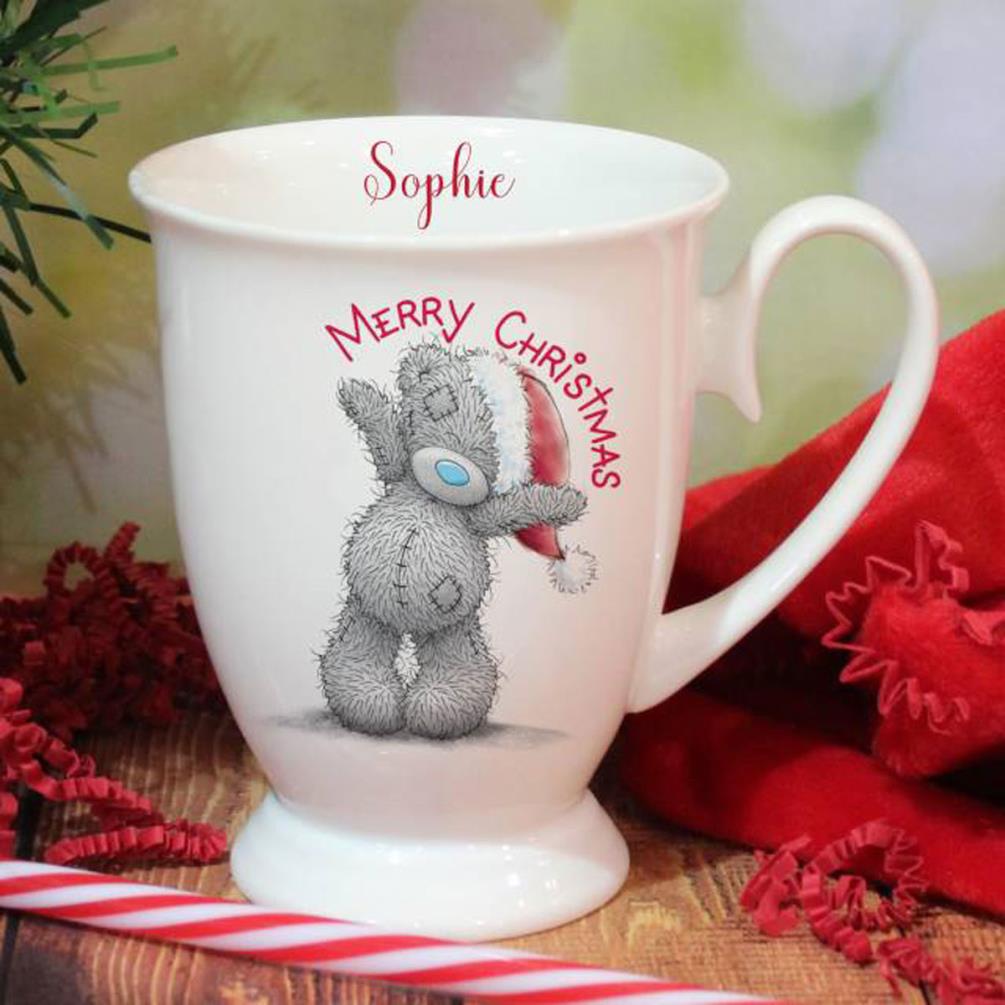 Personalised Me to You Merry Christmas Marquee Mug Extra Image 1